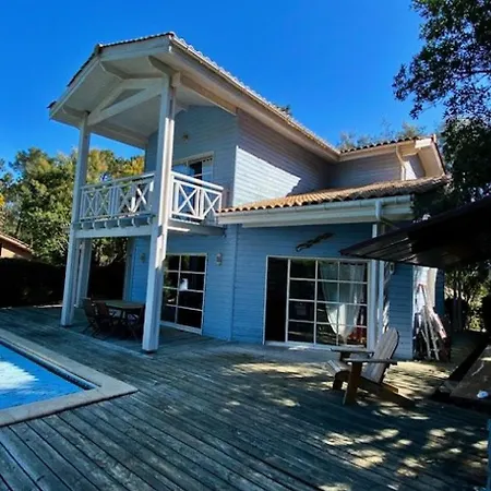 Villa Residence Baganais - Entre Golf Et Ocean Charmante Villa Avec Piscine Pour 8 Personnes Mae-7741 *